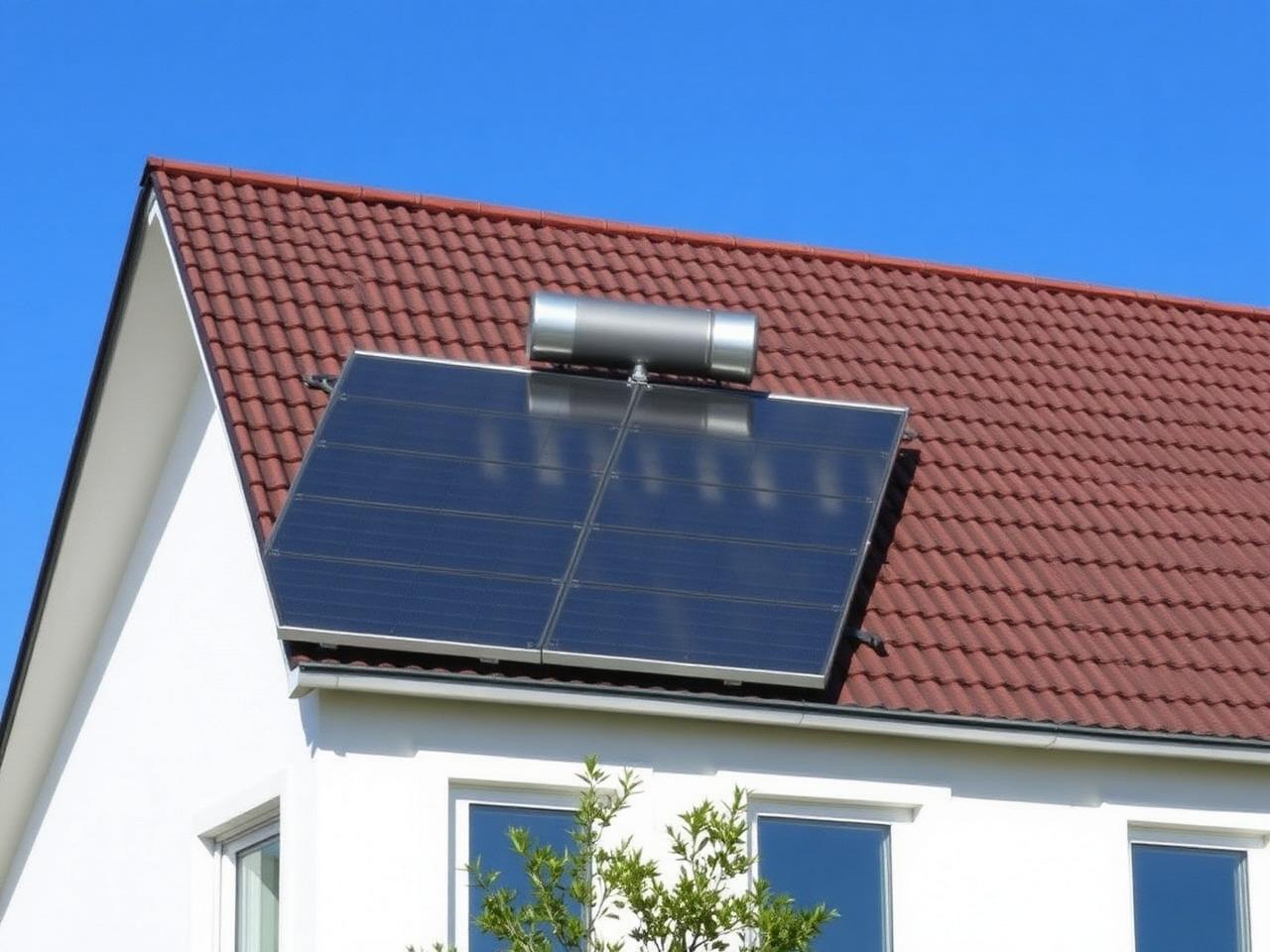 Solarthermie Reihenhaus